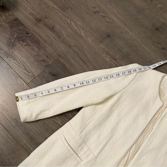 Zara cotton blazer jacket 100 % Cotton - Picture 7 of 11